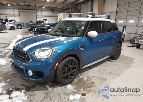 2020 Mini Countryman Cooper S z USA, uszkodzony, nr VIN WMZYW7C03L3L34032